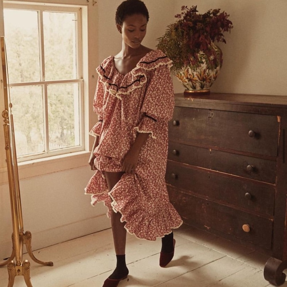 DOEN CHALEUR NIGHTGOWN / DRESS SIZE LARGE